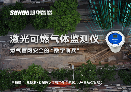 燃气管网安全的“数字哨兵”：激光可燃气体监测仪